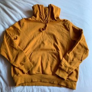 H&M mustard yellow hoodie